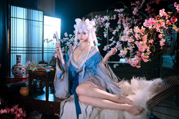    日奈娇合欢宗圣女私房写真，极致诱惑古风COS，大胆尺度大秀曼妙身姿第1张图片