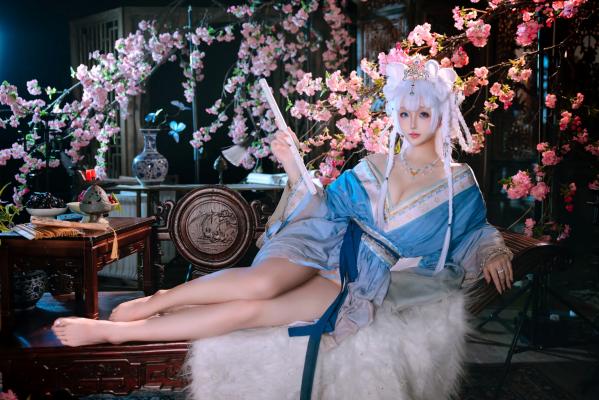    日奈娇合欢宗圣女私房写真，极致诱惑古风COS，大胆尺度大秀曼妙身姿第3张图片