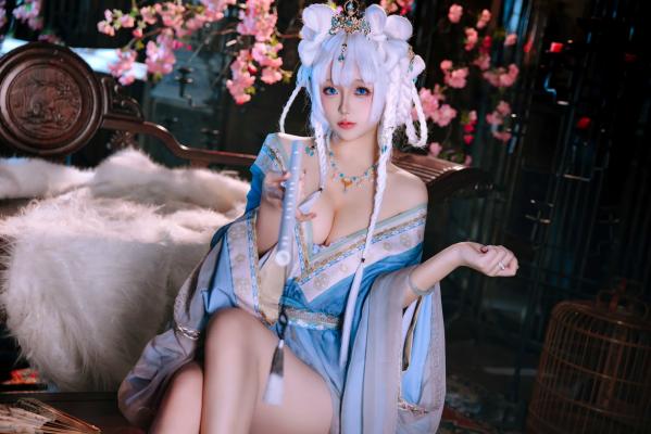    日奈娇合欢宗圣女私房写真，极致诱惑古风COS，大胆尺度大秀曼妙身姿第19张图片