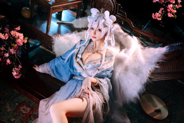    日奈娇合欢宗圣女私房写真，极致诱惑古风COS，大胆尺度大秀曼妙身姿第20张图片