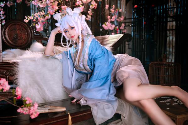    日奈娇合欢宗圣女私房写真，极致诱惑古风COS，大胆尺度大秀曼妙身姿第22张图片