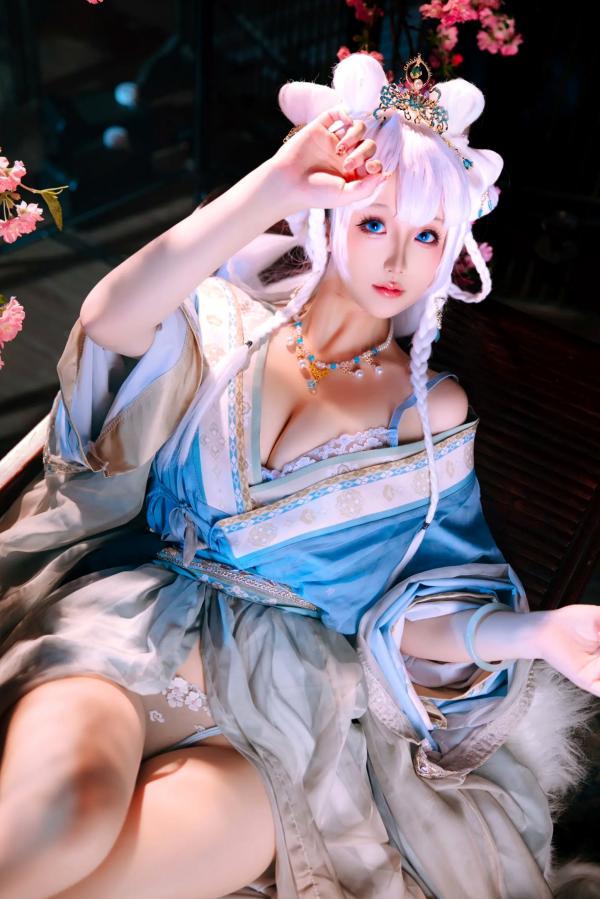    日奈娇合欢宗圣女私房写真，极致诱惑古风COS，大胆尺度大秀曼妙身姿第29张图片