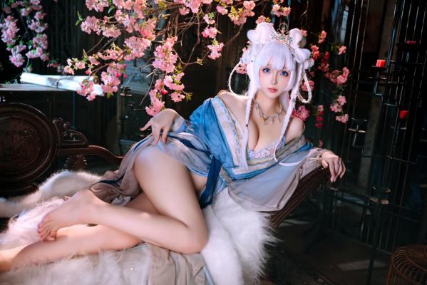    日奈娇合欢宗圣女私房写真，极致诱惑古风COS，大胆尺度大秀曼妙身姿第33张图片