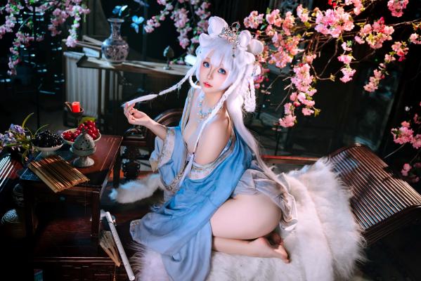    日奈娇合欢宗圣女私房写真，极致诱惑古风COS，大胆尺度大秀曼妙身姿第34张图片