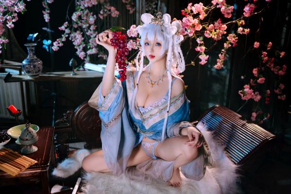    日奈娇合欢宗圣女私房写真，极致诱惑古风COS，大胆尺度大秀曼妙身姿第36张图片