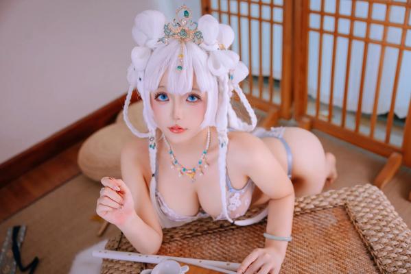    日奈娇合欢宗圣女私房写真，极致诱惑古风COS，大胆尺度大秀曼妙身姿第55张图片