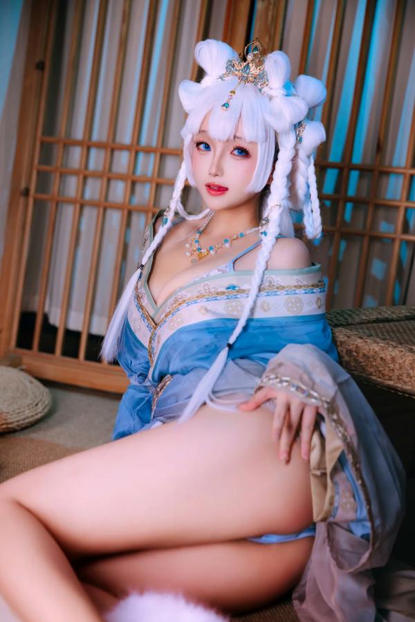    日奈娇合欢宗圣女私房写真，极致诱惑古风COS，大胆尺度大秀曼妙身姿第71张图片