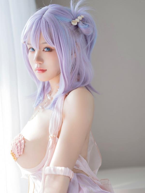    Kokura-Chiyo-Plymouth 二次元Cosplay私房写真，梦幻紫发美少女唯美诱惑第12张图片