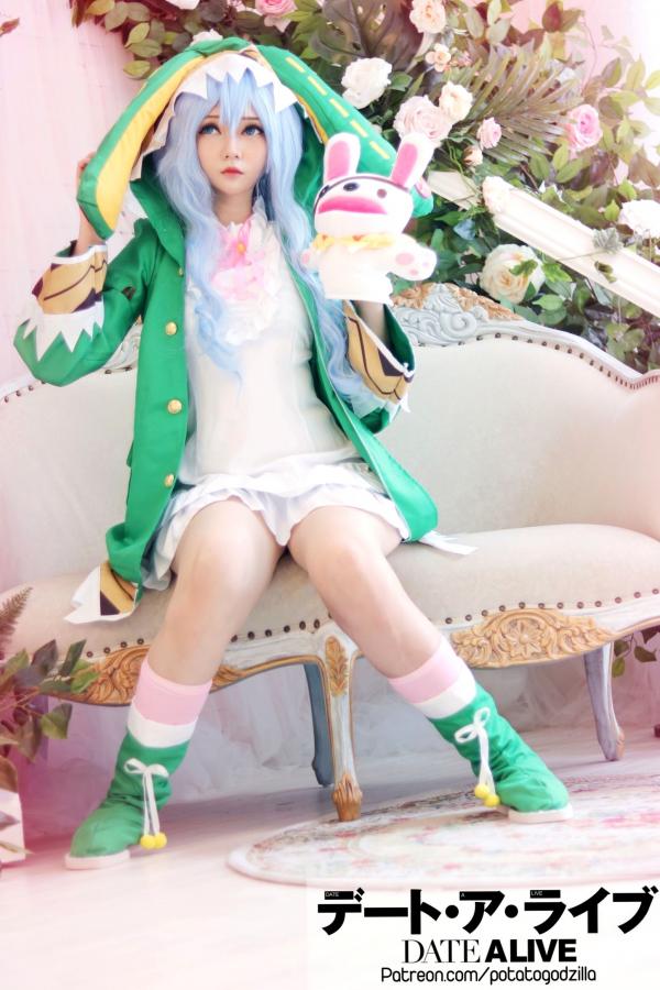    Potato-Godzilla-Yoshino 约会大作战四糸乃精美Cosplay，二次元软萌治愈系少女写真第3张图片