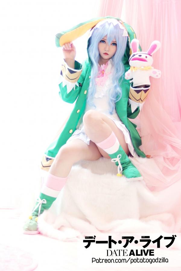    Potato-Godzilla-Yoshino 约会大作战四糸乃精美Cosplay，二次元软萌治愈系少女写真第7张图片