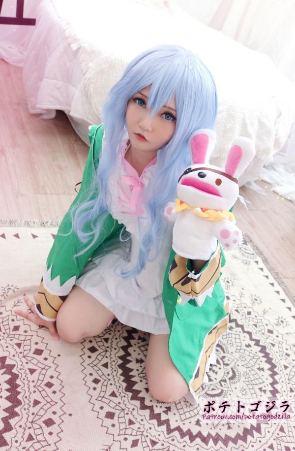    Potato-Godzilla-Yoshino 约会大作战四糸乃精美Cosplay，二次元软萌治愈系少女写真第11张图片