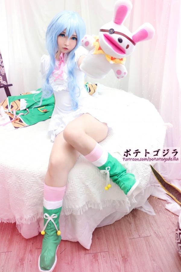    Potato-Godzilla-Yoshino 约会大作战四糸乃精美Cosplay，二次元软萌治愈系少女写真第20张图片