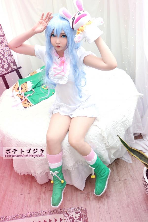    Potato-Godzilla-Yoshino 约会大作战四糸乃精美Cosplay，二次元软萌治愈系少女写真第21张图片