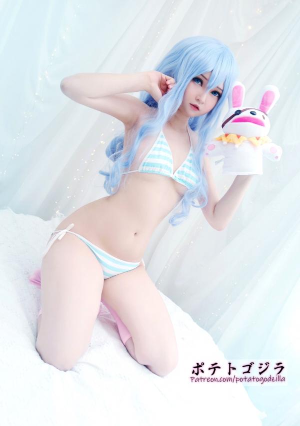    Potato-Godzilla-Yoshino 约会大作战四糸乃精美Cosplay，二次元软萌治愈系少女写真第29张图片