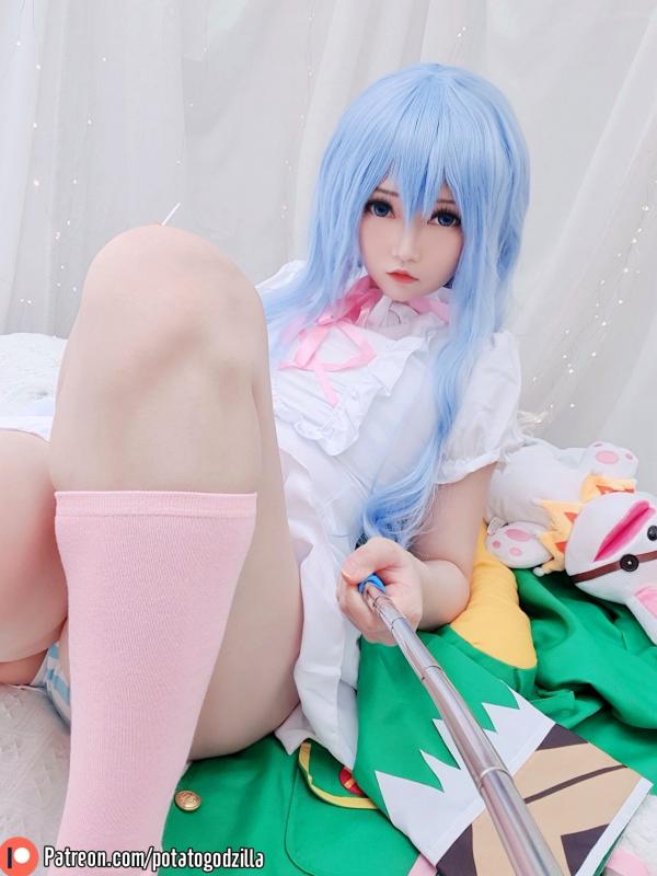    Potato-Godzilla-Yoshino 约会大作战四糸乃精美Cosplay，二次元软萌治愈系少女写真第48张图片