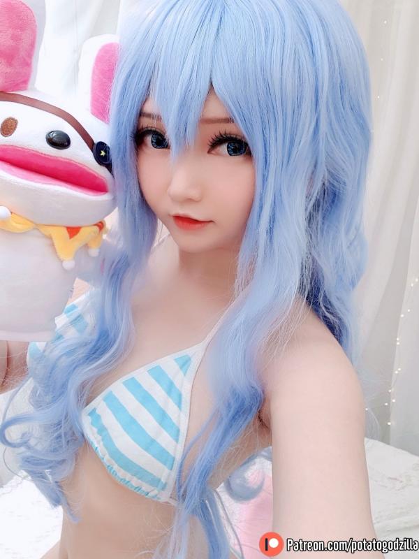    Potato-Godzilla-Yoshino 约会大作战四糸乃精美Cosplay，二次元软萌治愈系少女写真第52张图片