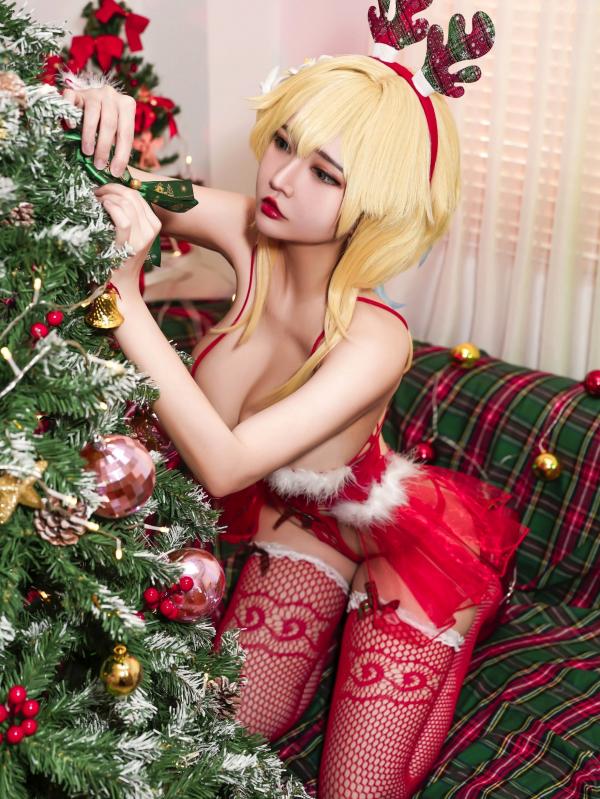    Potato-Godzilla-Lumine-Xmas-Genshin-Impact第7张图片