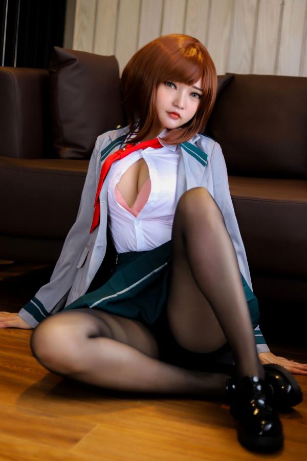    Potato-Godzilla-Ochako-Uraraka 校园风私房摄影 黑丝性感御茶子COS大尺度写真第6张图片