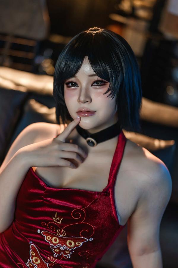    喵喵lock - 生化危机艾达王cosplay私房照：大尺度角色扮演，极致性感诱惑视觉盛宴 [117P]第5张图片
