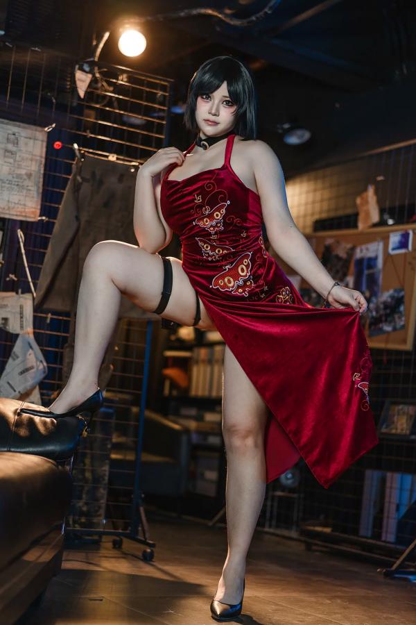    喵喵lock - 生化危机艾达王cosplay私房照：大尺度角色扮演，极致性感诱惑视觉盛宴 [117P]第29张图片