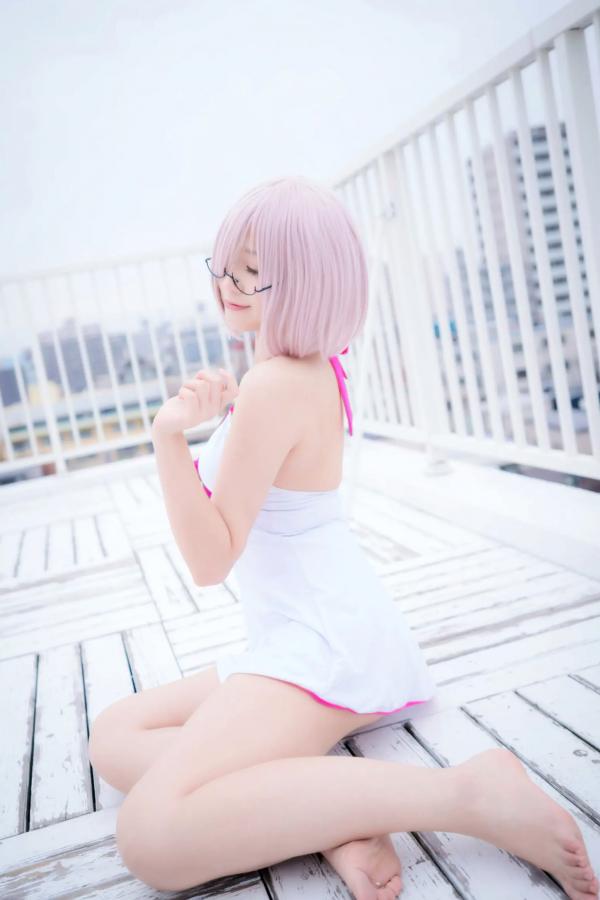    Yuki亭 - FGO玛修·基列莱特高还原Cosplay写真，私房萌系与战术泳装风格双重演绎，精致少女感十足 [140P]第2张图片