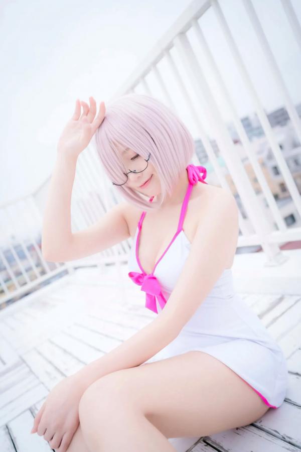    Yuki亭 - FGO玛修·基列莱特高还原Cosplay写真，私房萌系与战术泳装风格双重演绎，精致少女感十足 [140P]第5张图片