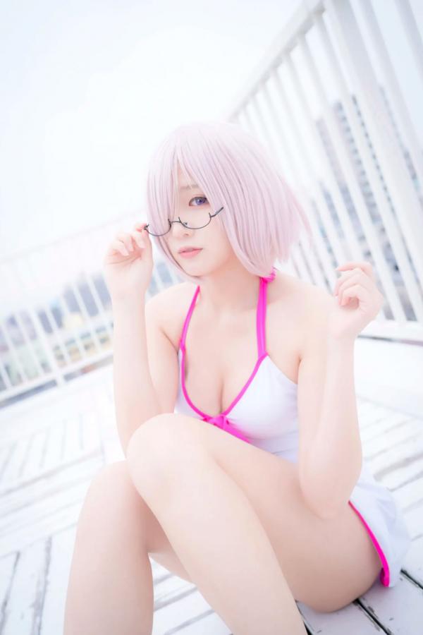    Yuki亭 - FGO玛修·基列莱特高还原Cosplay写真，私房萌系与战术泳装风格双重演绎，精致少女感十足 [140P]第10张图片