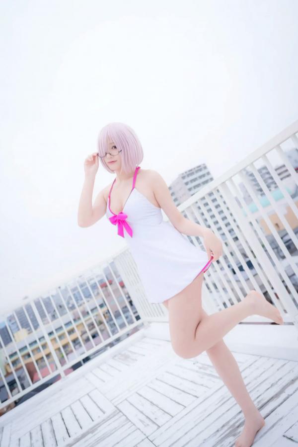    Yuki亭 - FGO玛修·基列莱特高还原Cosplay写真，私房萌系与战术泳装风格双重演绎，精致少女感十足 [140P]第19张图片