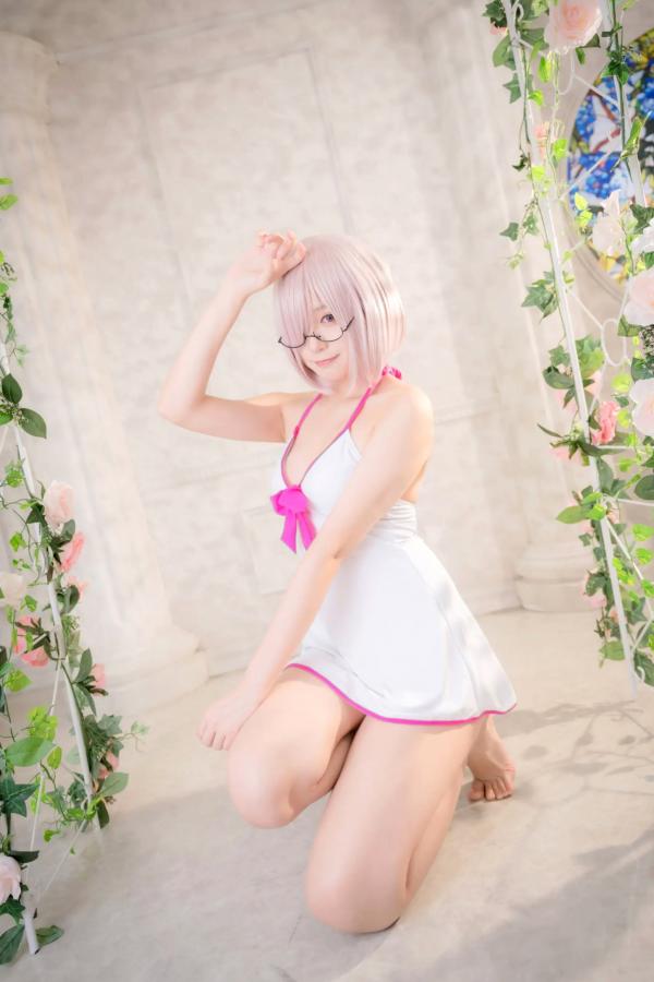    Yuki亭 - FGO玛修·基列莱特高还原Cosplay写真，私房萌系与战术泳装风格双重演绎，精致少女感十足 [140P]第22张图片