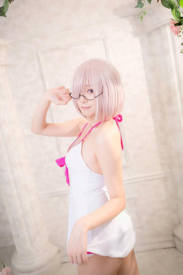    Yuki亭 - FGO玛修·基列莱特高还原Cosplay写真，私房萌系与战术泳装风格双重演绎，精致少女感十足 [140P]第24张图片