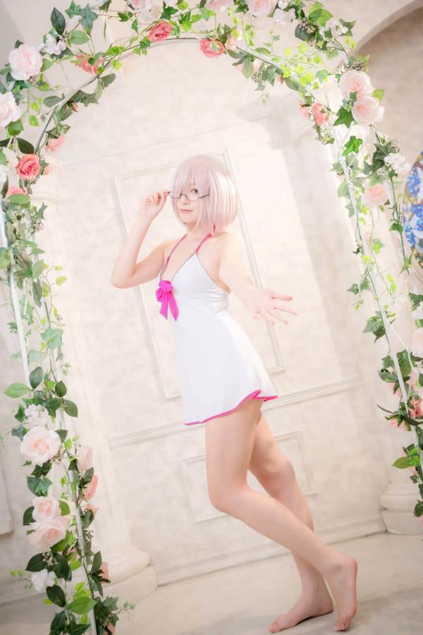    Yuki亭 - FGO玛修·基列莱特高还原Cosplay写真，私房萌系与战术泳装风格双重演绎，精致少女感十足 [140P]第25张图片