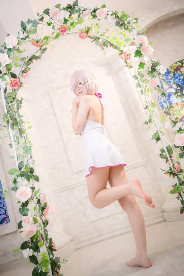    Yuki亭 - FGO玛修·基列莱特高还原Cosplay写真，私房萌系与战术泳装风格双重演绎，精致少女感十足 [140P]第26张图片