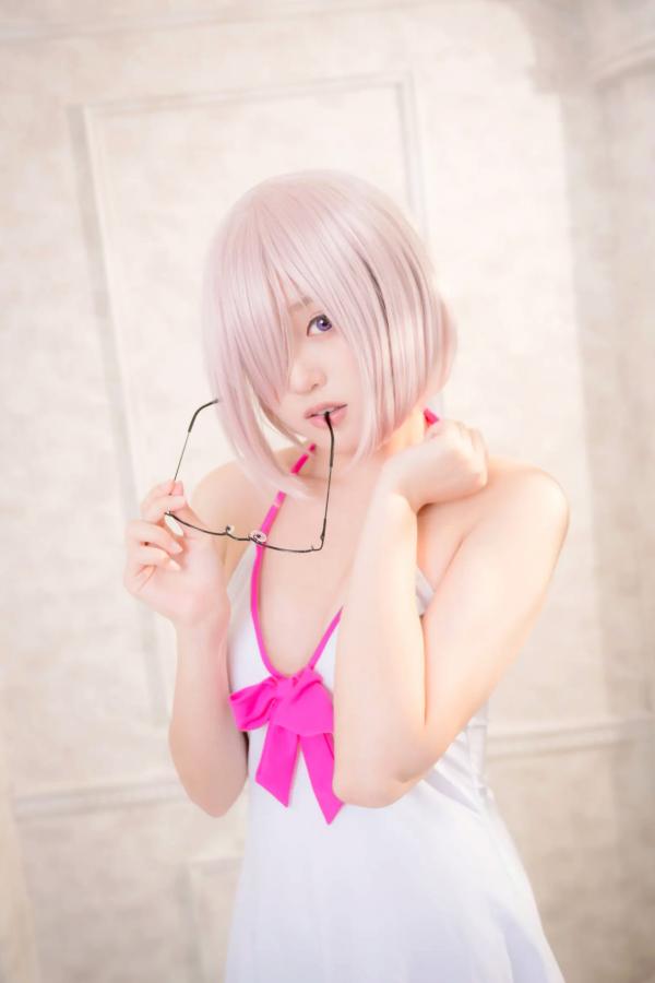    Yuki亭 - FGO玛修·基列莱特高还原Cosplay写真，私房萌系与战术泳装风格双重演绎，精致少女感十足 [140P]第31张图片