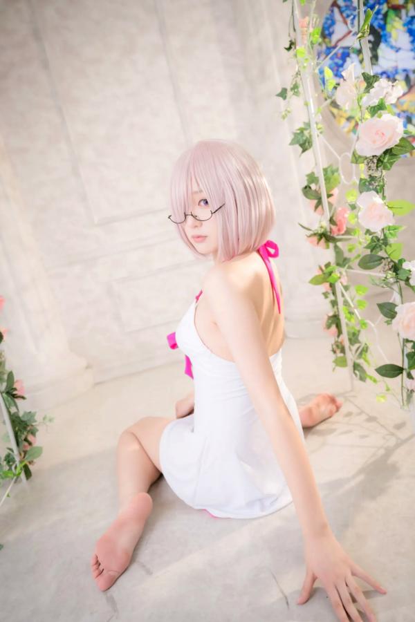    Yuki亭 - FGO玛修·基列莱特高还原Cosplay写真，私房萌系与战术泳装风格双重演绎，精致少女感十足 [140P]第41张图片