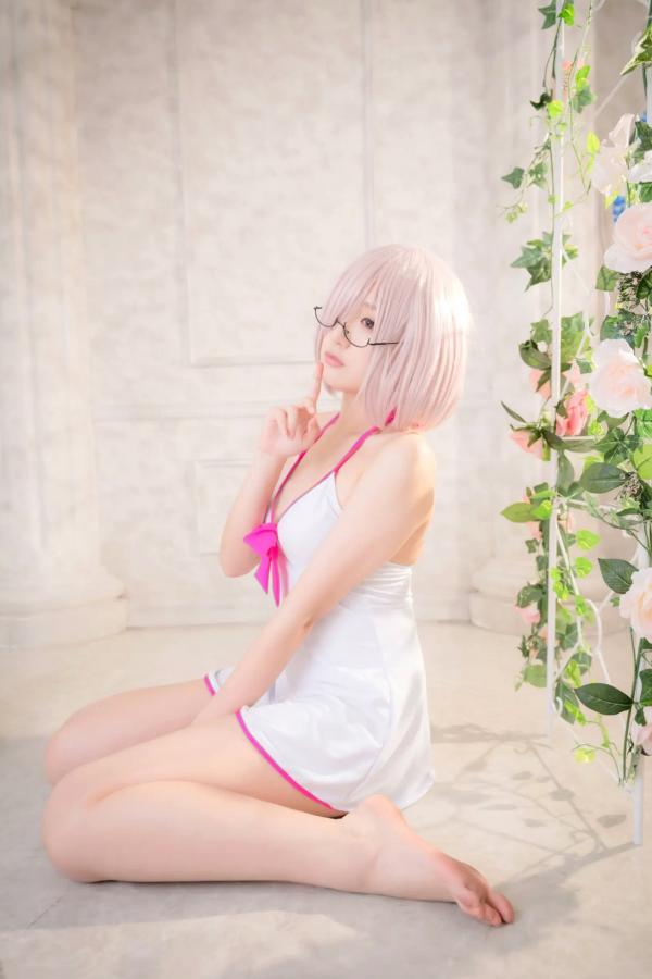    Yuki亭 - FGO玛修·基列莱特高还原Cosplay写真，私房萌系与战术泳装风格双重演绎，精致少女感十足 [140P]第47张图片