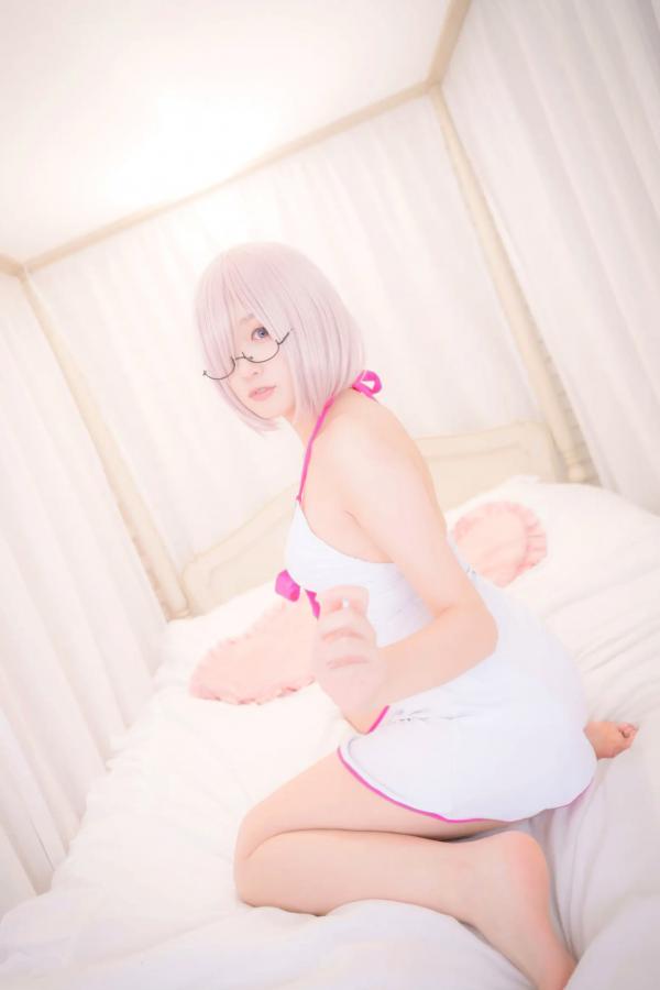    Yuki亭 - FGO玛修·基列莱特高还原Cosplay写真，私房萌系与战术泳装风格双重演绎，精致少女感十足 [140P]第63张图片