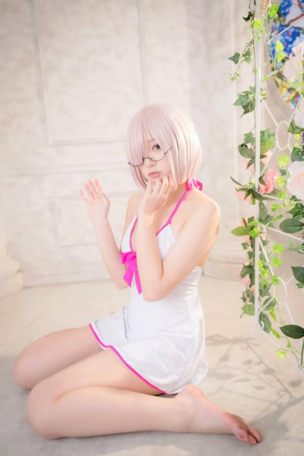    Yuki亭 - FGO玛修·基列莱特高还原Cosplay写真，私房萌系与战术泳装风格双重演绎，精致少女感十足 [140P]第65张图片