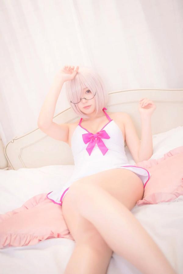    Yuki亭 - FGO玛修·基列莱特高还原Cosplay写真，私房萌系与战术泳装风格双重演绎，精致少女感十足 [140P]第66张图片