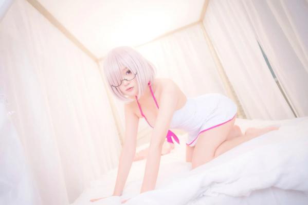    Yuki亭 - FGO玛修·基列莱特高还原Cosplay写真，私房萌系与战术泳装风格双重演绎，精致少女感十足 [140P]第68张图片