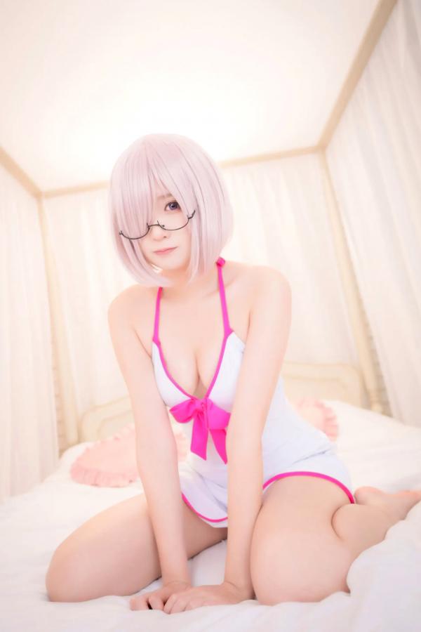    Yuki亭 - FGO玛修·基列莱特高还原Cosplay写真，私房萌系与战术泳装风格双重演绎，精致少女感十足 [140P]第70张图片