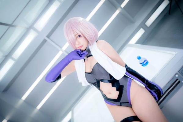    Yuki亭 - FGO玛修·基列莱特高还原Cosplay写真，私房萌系与战术泳装风格双重演绎，精致少女感十足 [140P]第72张图片