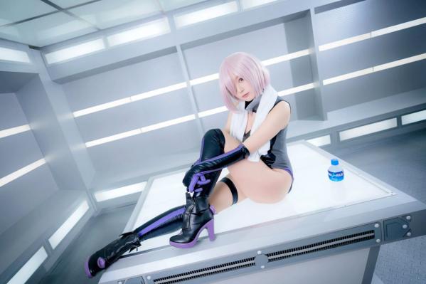    Yuki亭 - FGO玛修·基列莱特高还原Cosplay写真，私房萌系与战术泳装风格双重演绎，精致少女感十足 [140P]第80张图片