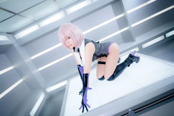    Yuki亭 - FGO玛修·基列莱特高还原Cosplay写真，私房萌系与战术泳装风格双重演绎，精致少女感十足 [140P]第85张图片