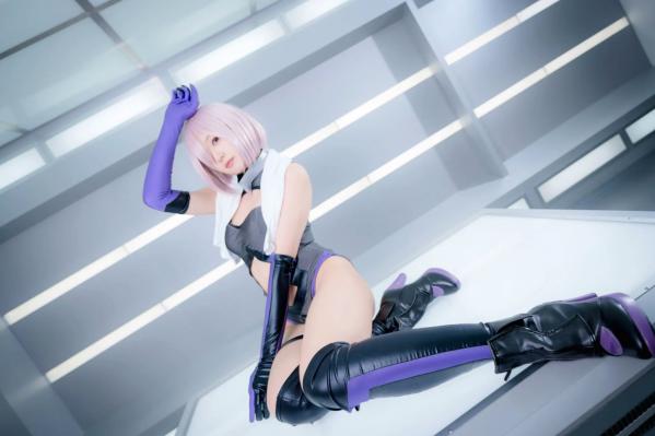    Yuki亭 - FGO玛修·基列莱特高还原Cosplay写真，私房萌系与战术泳装风格双重演绎，精致少女感十足 [140P]第89张图片