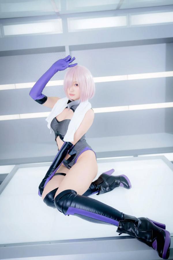    Yuki亭 - FGO玛修·基列莱特高还原Cosplay写真，私房萌系与战术泳装风格双重演绎，精致少女感十足 [140P]第90张图片