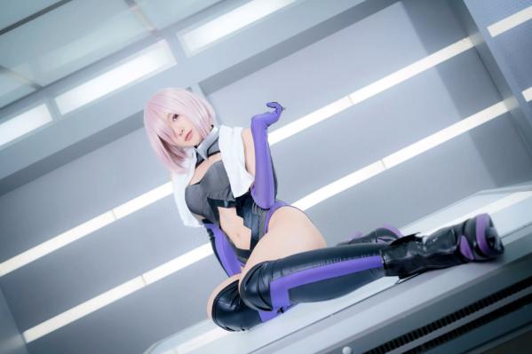    Yuki亭 - FGO玛修·基列莱特高还原Cosplay写真，私房萌系与战术泳装风格双重演绎，精致少女感十足 [140P]第94张图片
