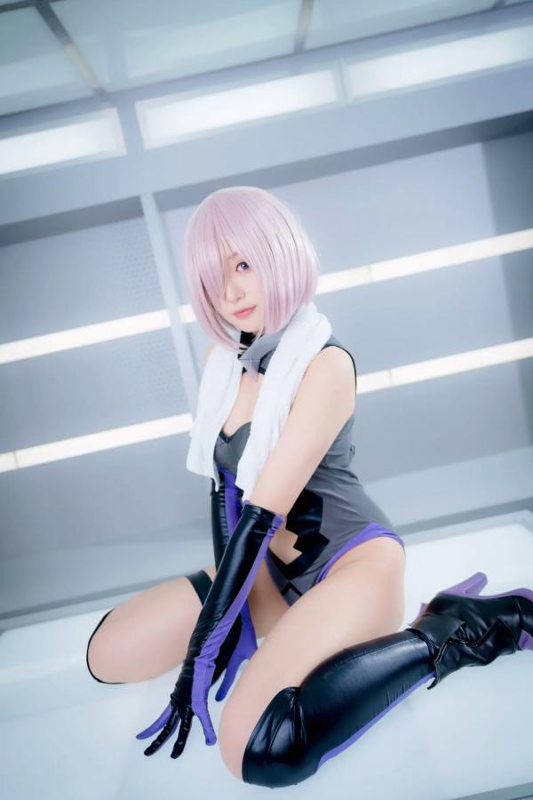    Yuki亭 - FGO玛修·基列莱特高还原Cosplay写真，私房萌系与战术泳装风格双重演绎，精致少女感十足 [140P]第99张图片