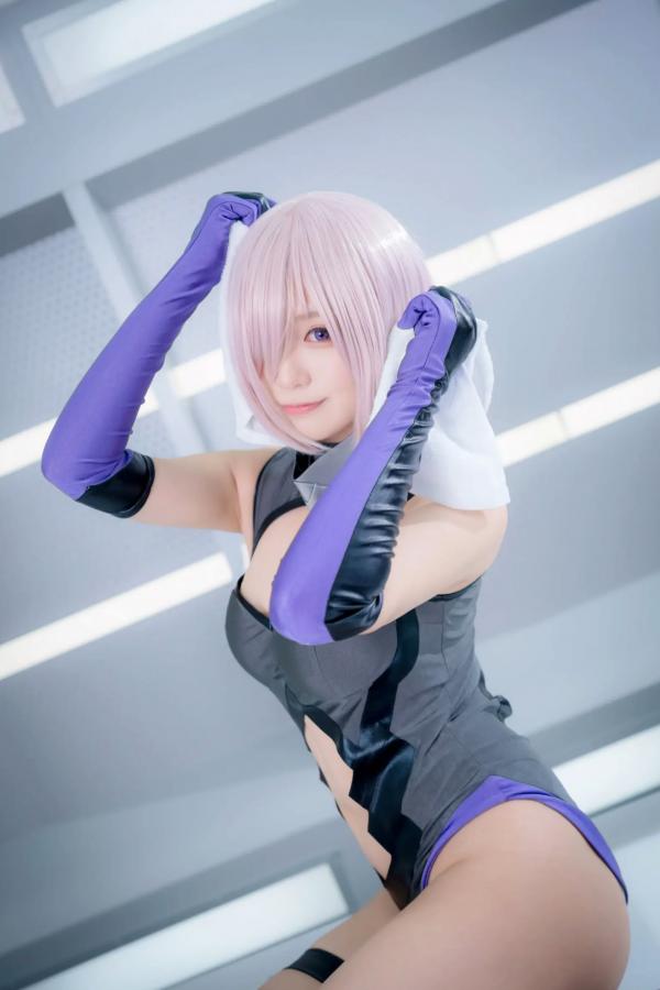    Yuki亭 - FGO玛修·基列莱特高还原Cosplay写真，私房萌系与战术泳装风格双重演绎，精致少女感十足 [140P]第102张图片