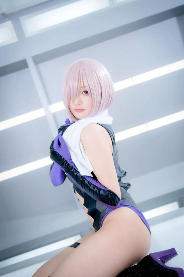    Yuki亭 - FGO玛修·基列莱特高还原Cosplay写真，私房萌系与战术泳装风格双重演绎，精致少女感十足 [140P]第103张图片