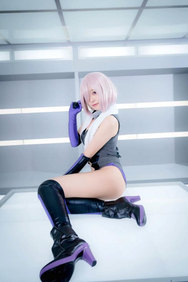    Yuki亭 - FGO玛修·基列莱特高还原Cosplay写真，私房萌系与战术泳装风格双重演绎，精致少女感十足 [140P]第105张图片